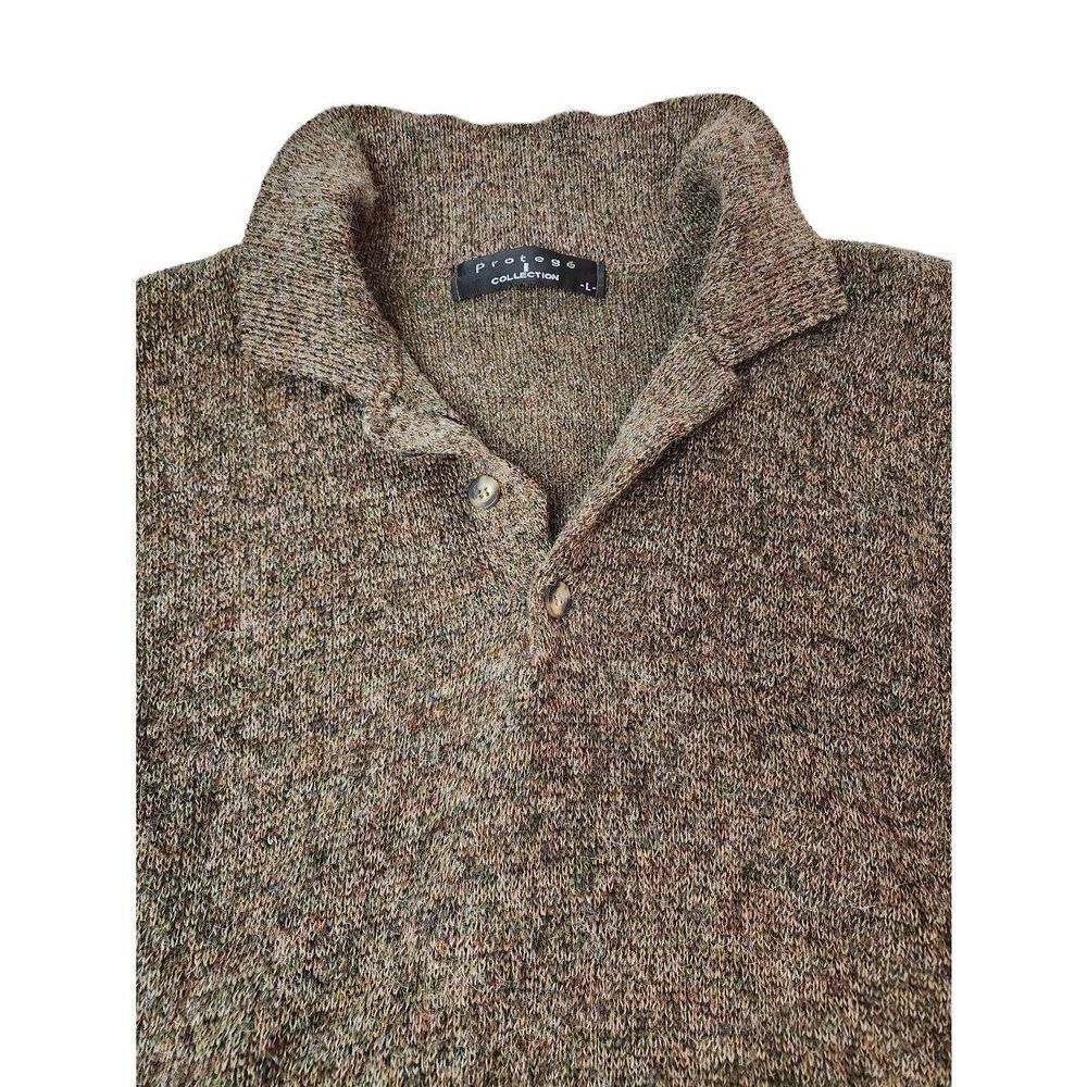 Vintage 90s v neck sweater Protege Collection L